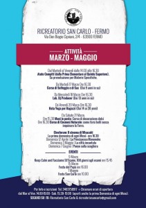 attivita marzo maggio 2015
